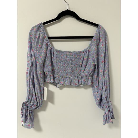 SOLD OUT Majorelle‎ Revolve Paddy Floral Bra Top Crop Boho Cottage Fairy Size XS - Picture 7 of 12
